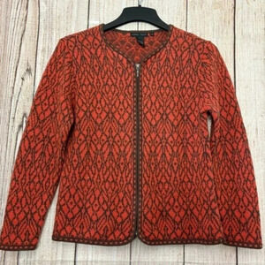 Nomadic Traders Womens Zip up cardigan Sweaters size Medium